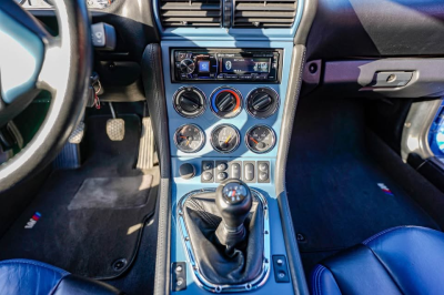 1999 BMW M Coupe in Estoril Blue Metallic over Estoril Blue & Black Nappa