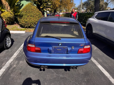 1999 BMW M Coupe in Estoril Blue Metallic over Dark Beige Oregon