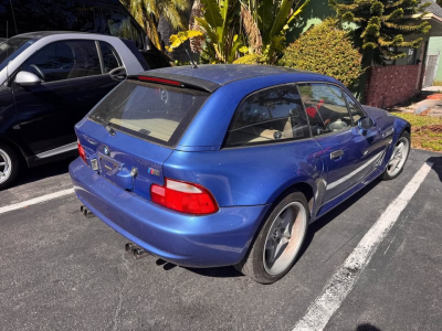 1999 BMW M Coupe in Estoril Blue Metallic over Dark Beige Oregon