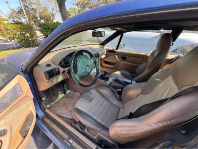 1999 BMW M Coupe in Estoril Blue Metallic over Dark Beige Oregon