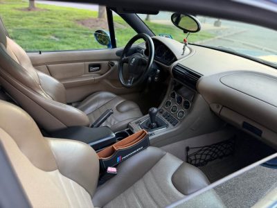 1999 BMW M Coupe in Estoril Blue Metallic over Dark Beige Oregon