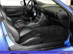 1999 BMW M Coupe in Estoril Blue Metallic over Black Nappa - Interior