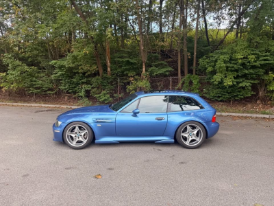1999 BMW M Coupe in Estoril Blue Metallic over Black Nappa