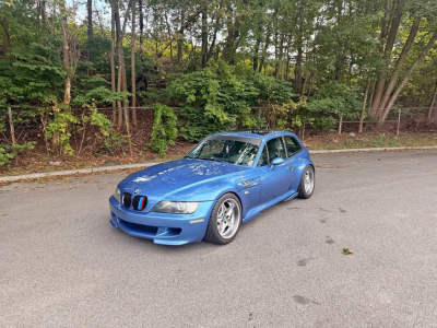 1999 BMW M Coupe in Estoril Blue Metallic over Black Nappa