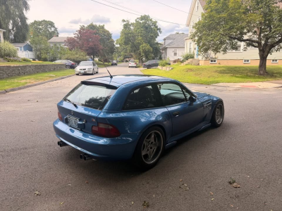1999 BMW M Coupe in Estoril Blue Metallic over Black Nappa