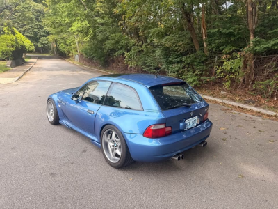 1999 BMW M Coupe in Estoril Blue Metallic over Black Nappa