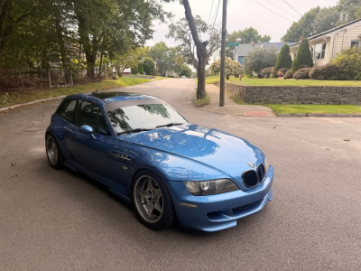 1999 BMW M Coupe in Estoril Blue Metallic over Black Nappa