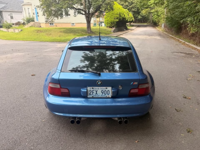 1999 BMW M Coupe in Estoril Blue Metallic over Black Nappa