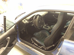 1999 BMW M Coupe in Estoril Blue Metallic over Estoril Blue & Black Nappa