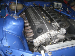 1999 BMW M Coupe in Estoril Blue Metallic over Estoril Blue & Black Nappa - S50 Engine