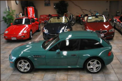 1999 BMW M Coupe in Evergreen over Black Nappa - Side