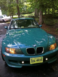 1999 BMW M Coupe in Evergreen over Dark Beige Oregon - Front