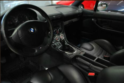1999 BMW M Coupe in Evergreen over Black Nappa - Interior