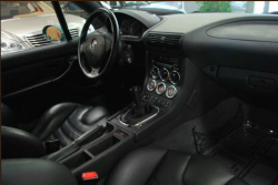 1999 BMW M Coupe in Evergreen over Black Nappa - Interior