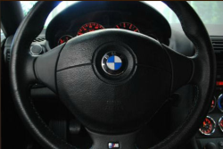 1999 BMW M Coupe in Evergreen over Black Nappa - Steering Wheel