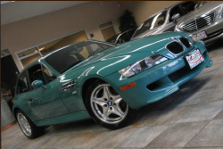 1999 BMW M Coupe in Evergreen over Black Nappa - Front 3/4