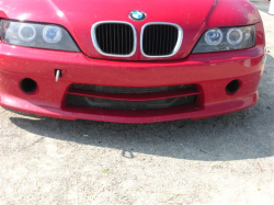 1999 BMW M Coupe in Imola Red 2 over Black Nappa - Z3 Aerokit Front Bumper