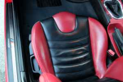1999 BMW M Coupe in Imola Red 2 over Imola Red & Black Nappa - Driver Seat