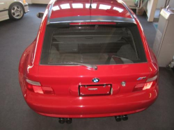 1999 BMW M Coupe in Imola Red 2 over Black Nappa - Back