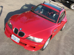 1999 BMW M Coupe in Imola Red 2 over Imola Red & Black Nappa - Front