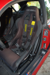 1999 BMW M Coupe in Imola Red 2 over Black Nappa - Driver Seat