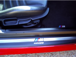 1999 BMW M Coupe in Imola Red 2 over Black Nappa - Door Sill