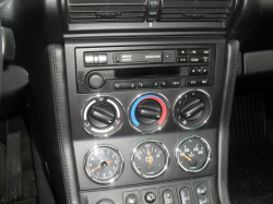 1999 BMW M Coupe in Imola Red 2 over Black Nappa - Center Console