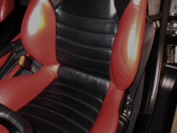 1999 BMW M Coupe in Cosmos Black Metallic over Imola Red & Black Nappa - Interior