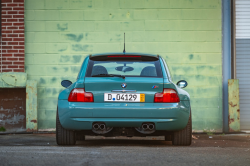 1999 BMW M Coupe in Evergreen over Evergreen & Black Nappa