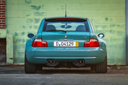 1999 BMW M Coupe in Evergreen over Evergreen & Black Nappa