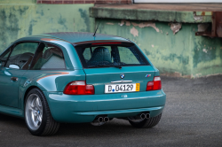 1999 BMW M Coupe in Evergreen over Evergreen & Black Nappa