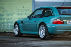 1999 BMW M Coupe in Evergreen over Evergreen & Black Nappa