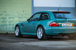 1999 BMW M Coupe in Evergreen over Evergreen & Black Nappa