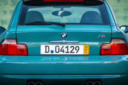 1999 BMW M Coupe in Evergreen over Evergreen & Black Nappa