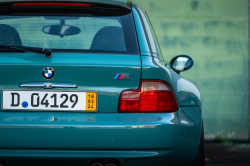 1999 BMW M Coupe in Evergreen over Evergreen & Black Nappa