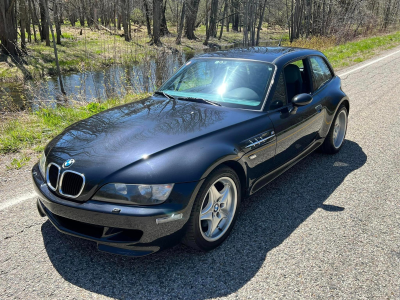 1999 BMW M Coupe in Cosmos Black Metallic over Evergreen & Black Nappa