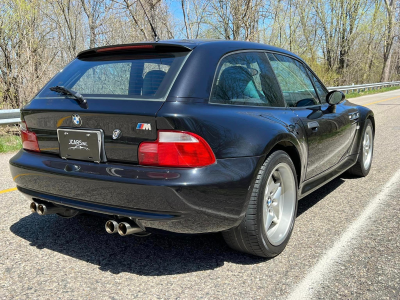 1999 BMW M Coupe in Cosmos Black Metallic over Evergreen & Black Nappa