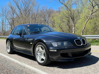 1999 BMW M Coupe in Cosmos Black Metallic over Evergreen & Black Nappa