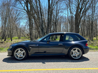 1999 BMW M Coupe in Cosmos Black Metallic over Evergreen & Black Nappa