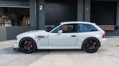 1999 BMW M Coupe in Alpine White 3 over Black Nappa