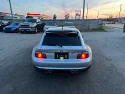 2000 BMW M Coupe in Titanium Silver Metallic over Imola Red & Black Nappa