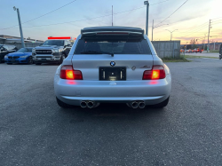 2000 BMW M Coupe in Titanium Silver Metallic over Imola Red & Black Nappa