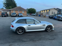 2000 BMW M Coupe in Titanium Silver Metallic over Imola Red & Black Nappa