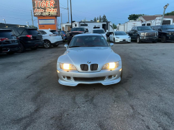 2000 BMW M Coupe in Titanium Silver Metallic over Imola Red & Black Nappa