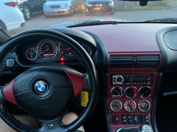 2000 BMW M Coupe in Titanium Silver Metallic over Imola Red & Black Nappa