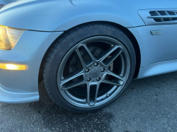 2000 BMW M Coupe in Titanium Silver Metallic over Imola Red & Black Nappa