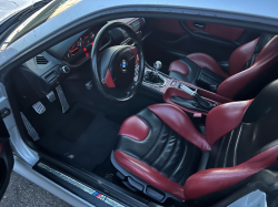 2000 BMW M Coupe in Titanium Silver Metallic over Imola Red & Black Nappa