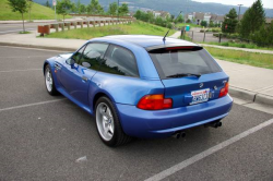 1998 BMW M Coupe in Estoril Blue Metallic over Estoril Blue & Black Nappa