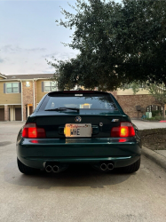 1999 BMW M Coupe in Boston Green Metallic over Dark Gray & Black Nappa