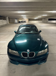 1999 BMW M Coupe in Boston Green Metallic over Dark Gray & Black Nappa